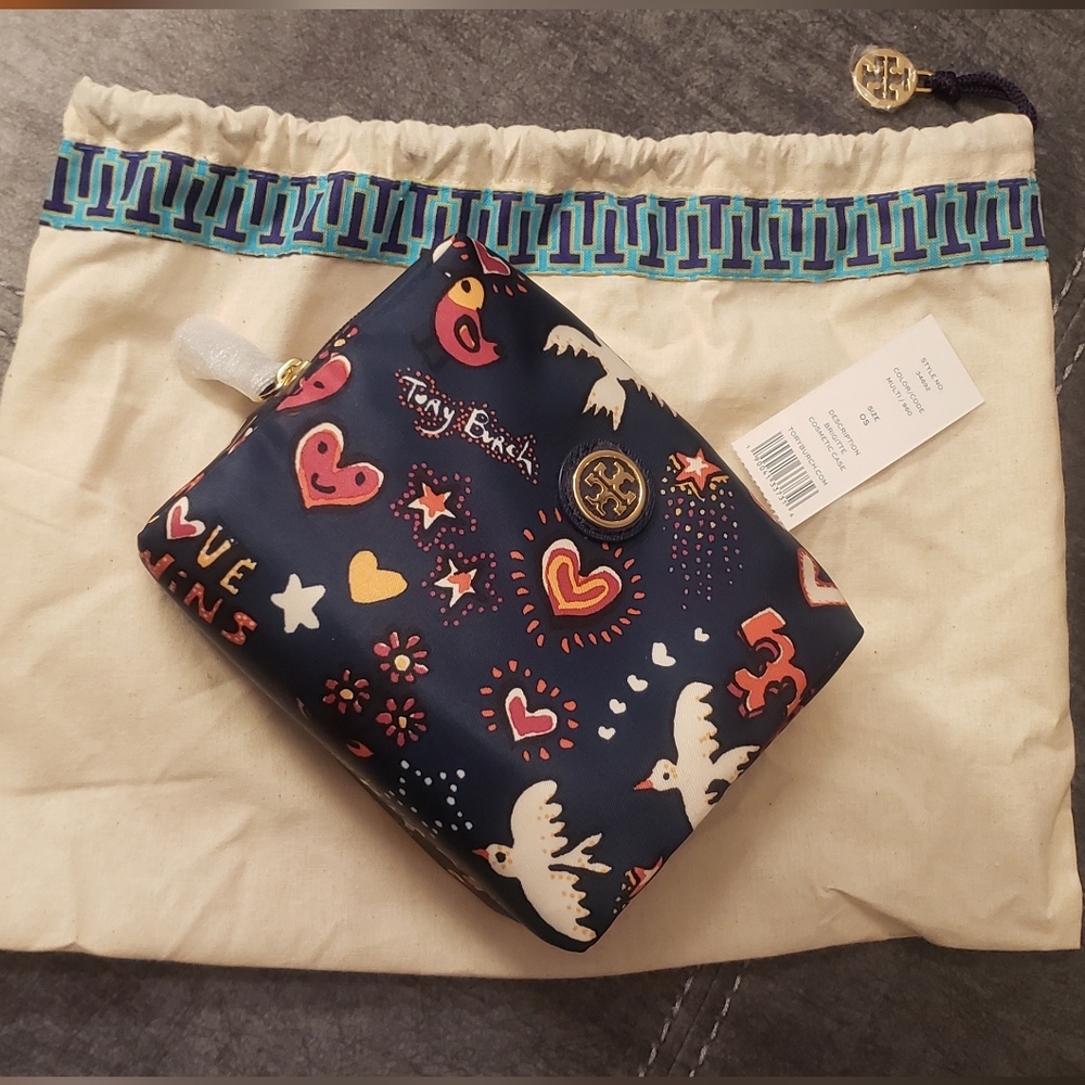 Tori Burch cosmetic case